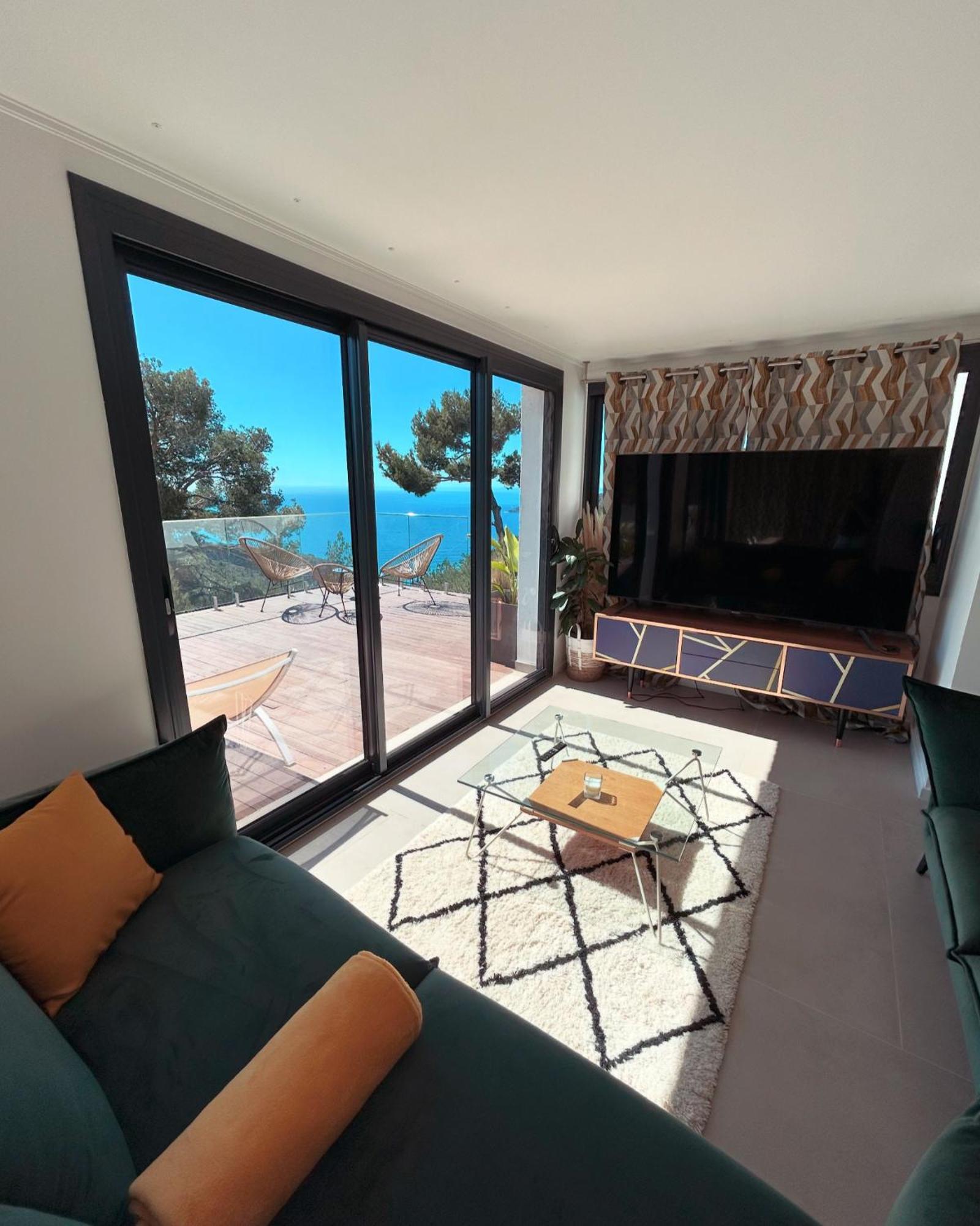 Eze - Appartement Dans Bas De Villa Avec Piscine Pres De Monaco Ngoại thất bức ảnh